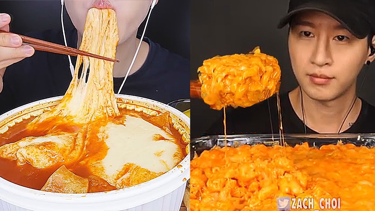 Mukbangers eating RIDICULOUS AMOUNTS of CHEESE