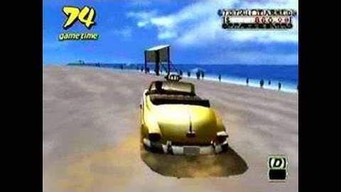 Crazy Taxi Dreamcast Gameplay_2000_01_18_1