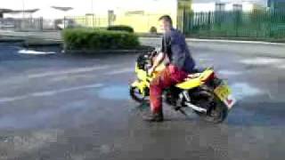 IDIOT ON MOTORBIKE