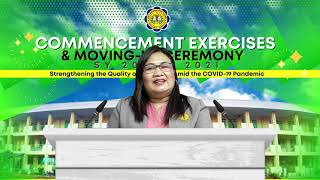 2021 Virtual Graduation and Moving-Up Ceremony | Message of the School Principal