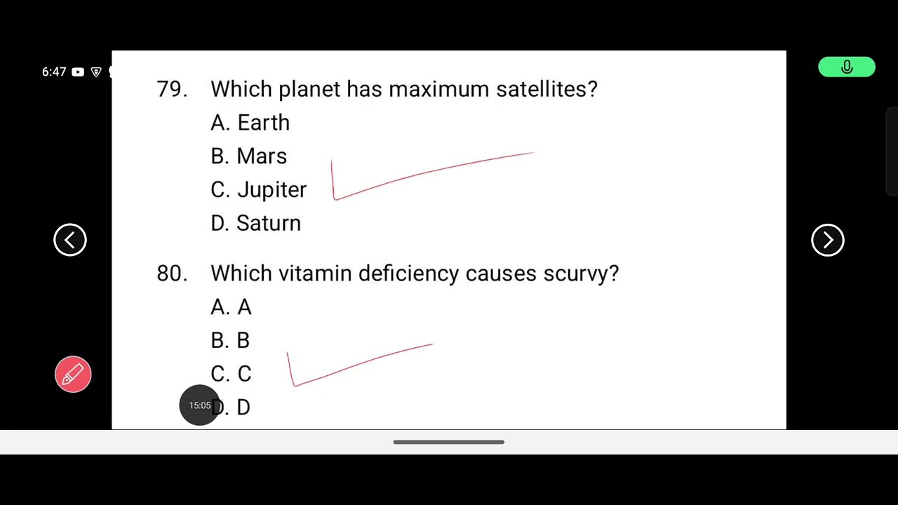 Top 100 MCQs Mock test for Nagaland police recruitment exam 2026 | Test your Ability GK 