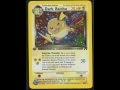 Rare original pokemon cards
