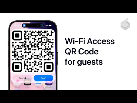 iPhone Shortcut: Access QR code for Wi-Fi