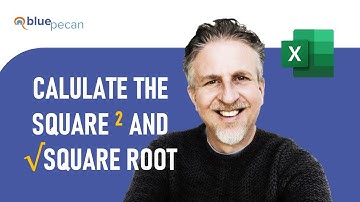 Calculate the Square and the Square Root of Values in Excel