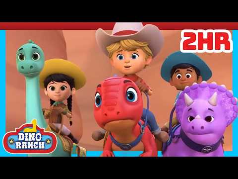 🦖🎸 Roar, Ride & Sing with Your Favourite Dinosaurs! | Dino Ranch | Cartoons For Kids