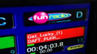 Get lucky Fan remix get introduced as the real thing on French Fun Radio