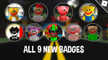 How to get ALL 9 NEW BADGES in POPPY PLAYTIME MORPHS