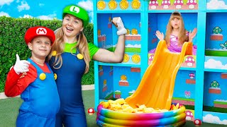 Super Mario Bros. Menyelamatkan Putri Diana