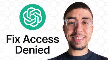 how to Fix Access Denied Error in ChatGPT