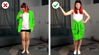 ROUPAS DIY | IDEIAS E HACKS LEGAIS DE MODA PARA A ESCOLA