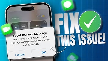 How To Fix Your Carrier May Charge For SMS Message Error On iPhone | Solve Facetime Error on iPhone