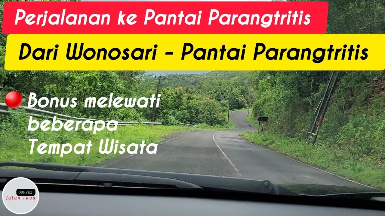 Road Trip 2024! Menelusuri Jalur Alternatif Kota Wonosari Gunungkidul ke  Pantai Parangtritis