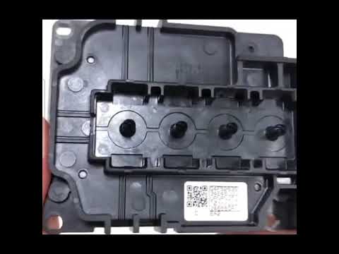 Печатающая голова Epson 4720 с платой раскодировщиком, видео 1
