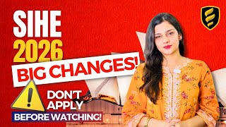 SIHE March 2026 Intake Update | New Financial Rules, MIT Eligibility, GTE Changes Explained