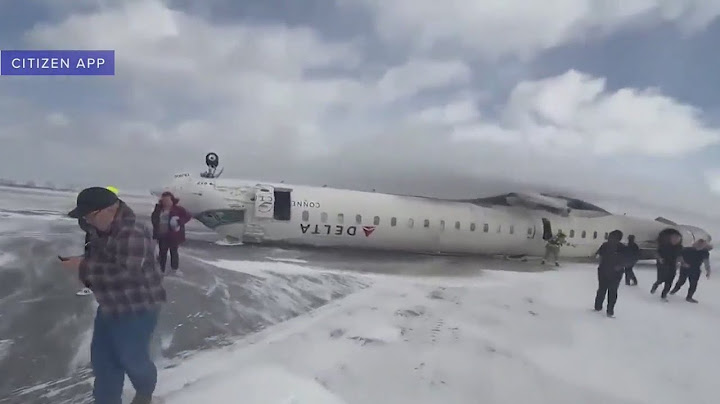 Child among those hurt after Delta flight flips while landing at Toronto airport