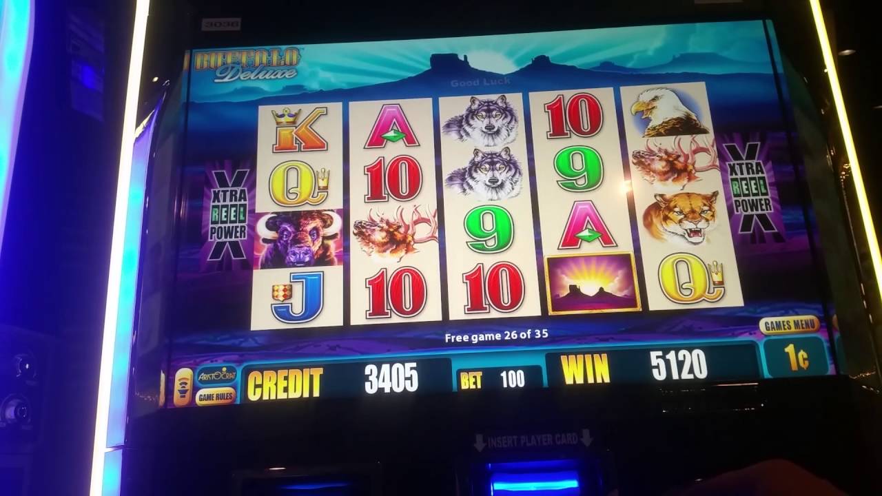 Slot Machine Buffalo Deluxe Slot Machine Buffalo Deluxe