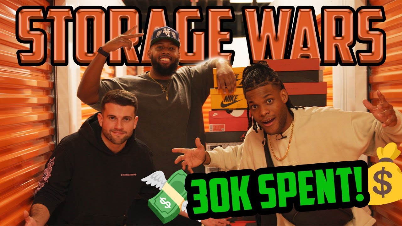 SNEAKER STORAGE WARS: $30,000 CASH OUT 🤑 *New Year 2023 Day in The Life* 📈🎥