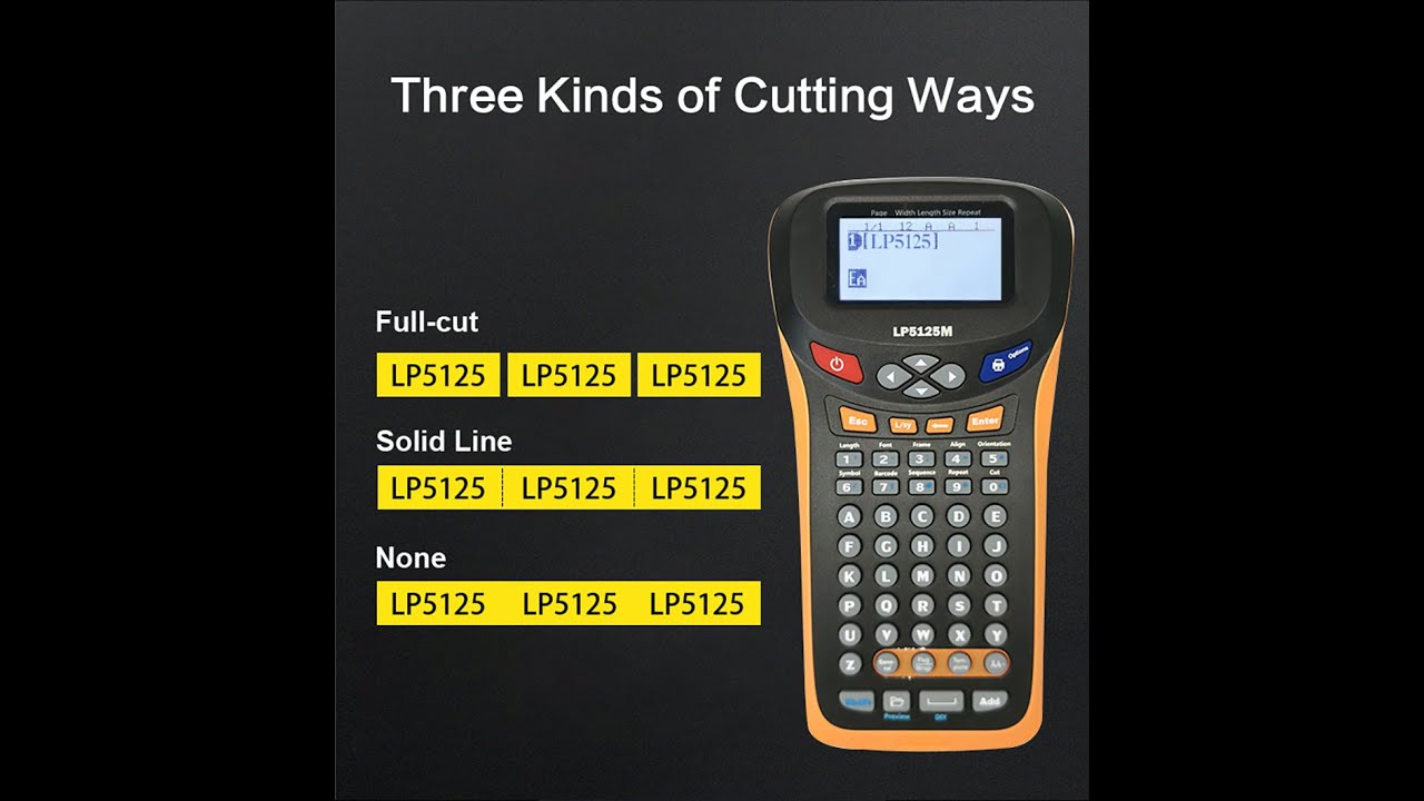 [Product Demo] Application-SUPVAN LP5125M label printer and labels