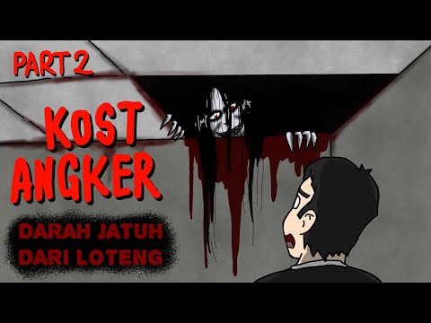 Part 2 - Haunted Boarding House: Blood Falls from the Attic of the Boarding House Room #boardingh...