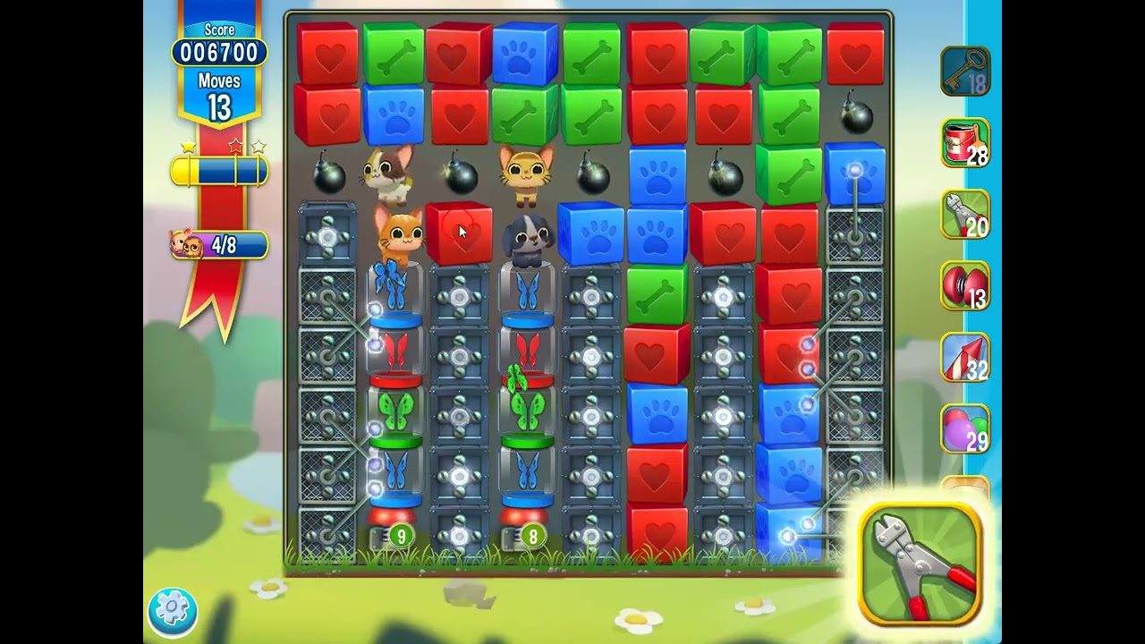 Pet Rescue Saga level 5105 no boosters | PuzzledCubes.site