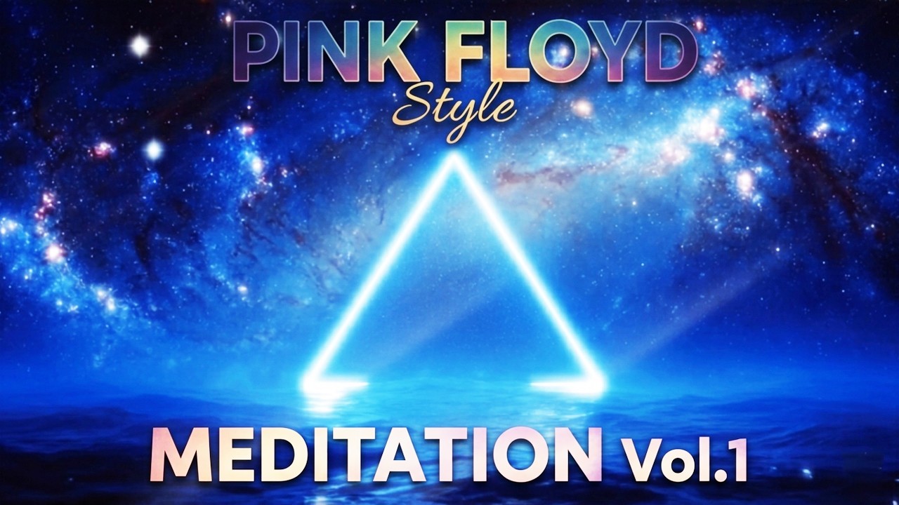 PINK FLOYD STYLE MEDITATION | Ambient Acoustic Guitar for Focus| Vol.1: Starlight Geometry ✨🌀