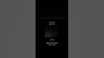 وذكّر فإنّ الذكرى تنفعُ المؤمنين💚القارئ: ماهر المعيقلي💚حالات قرآن"