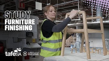 Study Furniture Finishing Like Charlie at TAFE SA