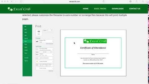 How to Batch Print in Excel or Print in Multiple Times