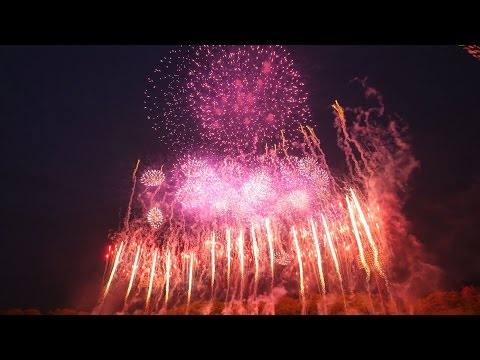 2015 ふくしまミュージック花火　オープニング 第1部”激動”　Fukushima Music Fireworks opening