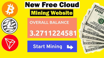 New Free Cloud Mining Website 2022. New Free Bitcoin Mining Website. Zero Investment