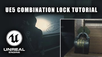 Unreal Engine 5 Combination Lock Tutorial | Resident Evil Style Puzzle