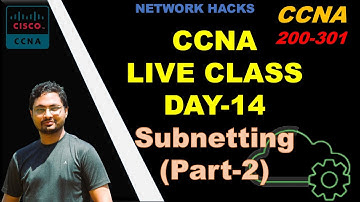 CCNA 200-301 Full Course Live Class in Bangla 2023 | Day 14 | Subnetting (Part-2)