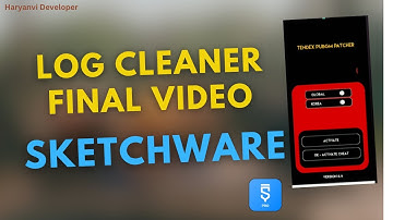 Log Cleaner Final Video in Sketchware | Haryanvi Developer