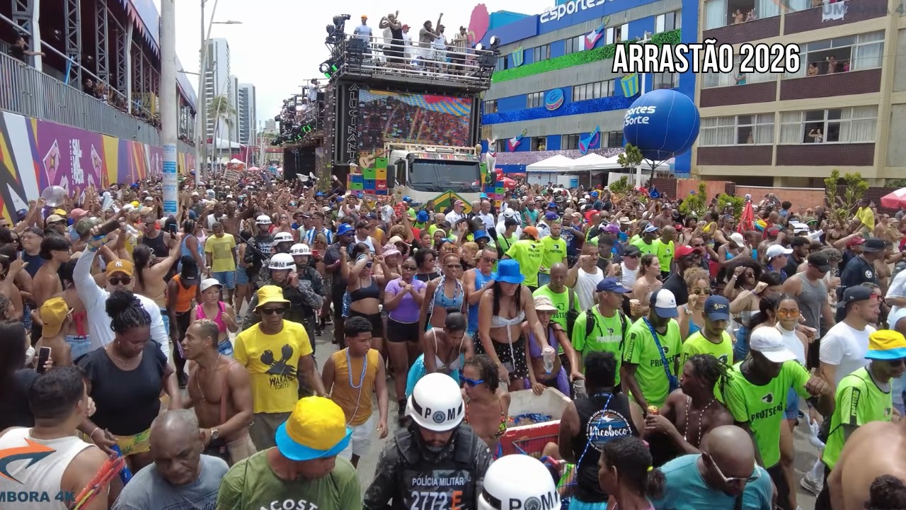 LÉO SANTANA NO ARRASTÃO 2026 🔥 Quarta de Cinzas Barra-Ondina | Carnaval de Salvador COMPLETO