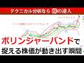 ボリンジャーバンドでわかる!株価が動き出す瞬間のチャートパターン