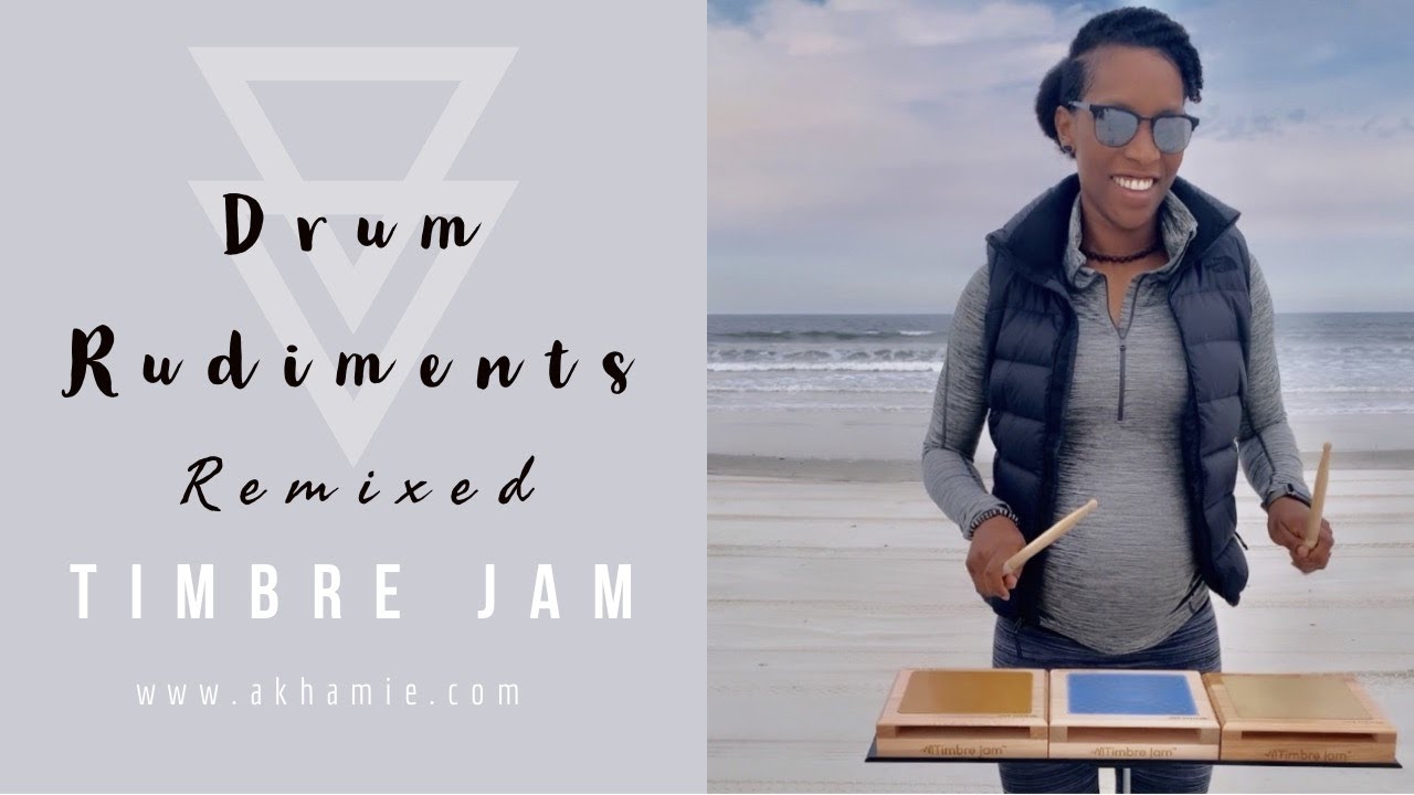 Drumming Pregnant 🤰🏾 ~ Rudiments Remixed | Timbre Jam