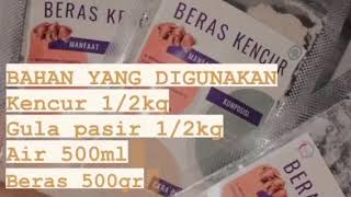 Cara Membuat Beras Kencur Instant