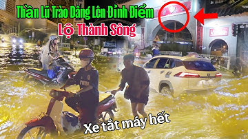 Thôi rồi thần lũ trào dâng đỉnh điểm miền tây cần thơ nước lên láng