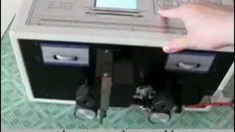 Wire Stripping Cutting Machine WPM-09B http://www.cablecutting.net