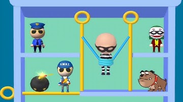 Squid Pin 3D - Pull The Pin - Android Gameplay Walkthrough Levels (97 to 101) part #8