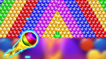 BUBBLE SHOOTER NEW GAMEPLAY LEVEL #396-398 😳 / BUBBLE SHOOTER ANDROID Gameplay #33