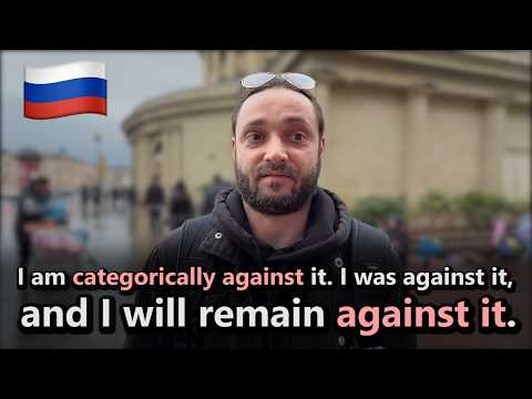 Russian Guy Speaks Out Against the War