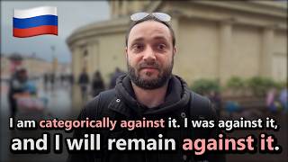 Russian Guy Speaks Out Against the War