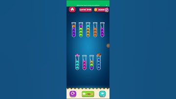 Ball Sort Puzzle Hard Level 340   Color Games All levels Fast n Clean playlist