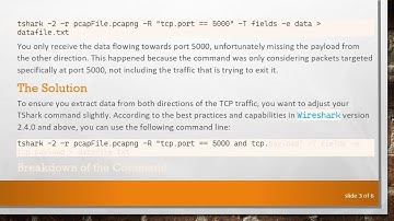 Extracting Data from PCAP: How to Capture Both Directions of TCP Traffic Using TShark