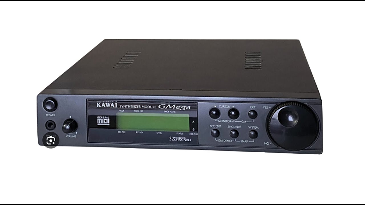 Midi Channel 32 GMega KAWAI 音源モジュール GMega KAWAI Synthesizer eBay | Good Very Black Module 鍵盤楽器