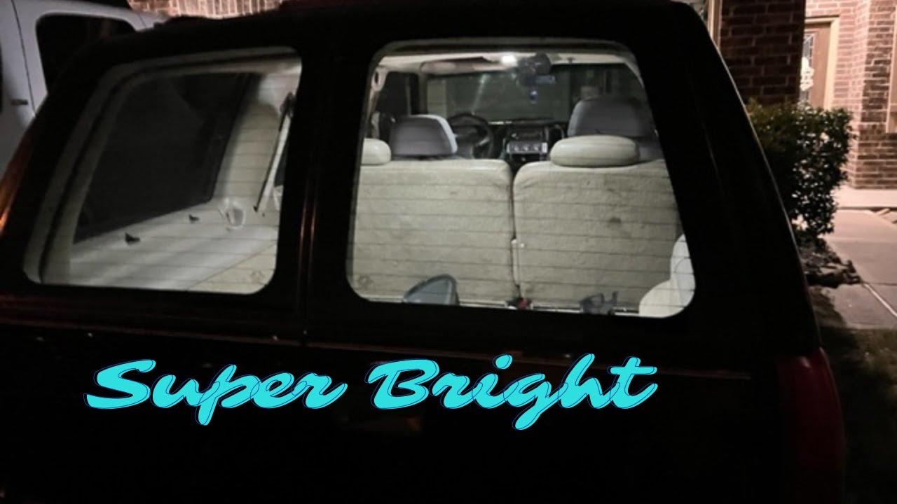 Обновление светодиодных фонарей салона OBS Yukon