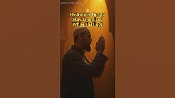 💧 Hydration Tips to Stay Energized While Fasting! 🌙