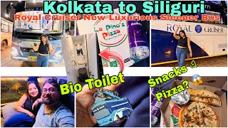 Kolkata TO Siliguri Sleeper Bus|Luxurious Bus With Bio Toilet|Royal Cruiser Experience|Full video screenshot 4