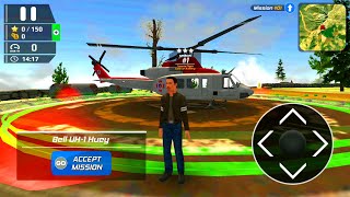 Helicopter Flying Simulator - 3D Game of Helicopter, airplane, car drive & skydiving - Android Game screenshot 5